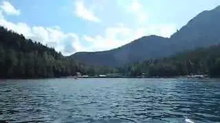 озеро Рица, lake Ritsa,the Republic of Abkhazia