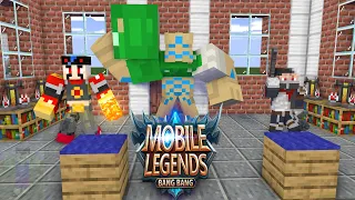 Monster School : MOBILE LEGENDS VISITS SCHOOL - Minecraft Animations