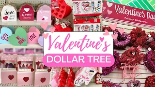 Dollar Tree VALENTINES 2023 | Dollar Tree Valentines New Finds | New Decor & DIY Shop With Me 💕