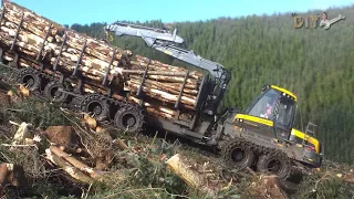 Extreme Dangerous Tree Tractor Working - World's Modern Tree Cutting Machine Working Skill