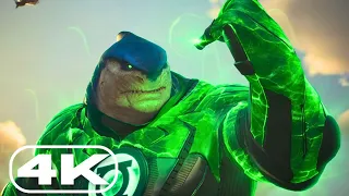 King Shark TRANSFORMS Into Green Lantern SCENE | Suicide Squad: Kill The Justice League (2024) 4K