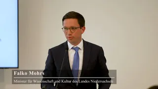 Rede von Falko Mohrs, Vorsitzender der Kulturministerkonferenz, zum Projekt "MitbeStimmungsorte"