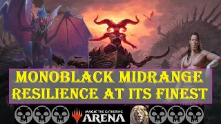 Mono Black Midrange - Resilience At Its Finest [EXPLORER / PIONEER] | MTG ARENA #mtgarena #mtg