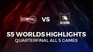 KT vs KOO Highlights All games Quarter-Final | KT ROLSTER vs KOO TIGERS 2015 LoL World Championship