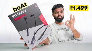 Best Bluetooth Earphones 🔥 boAt Rockerz Trinity 🔥 ₹1499