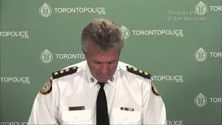 S/Insp. Greg McLane @TorontoPolice Homicide Arrests re: Project Sugar Horse