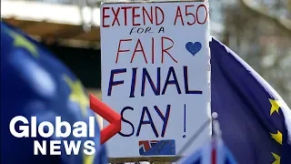 Brexit: U.K. lawmakers vote to delay EU divorce, reject second referendum