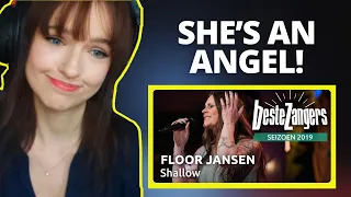 First Reaction to Floor Jansen - Shallow | Beste Zangers 2019