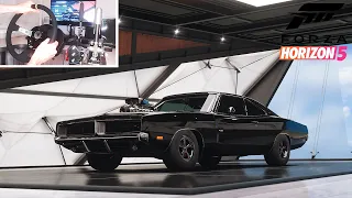 TUNING DRIFT 1969 Dodge Charger R/T Forza Horizon 5 Thrustmaster T300RS