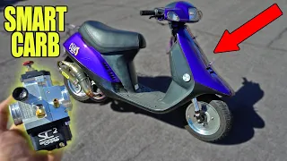 SMART CARB on HONDA ELITE AF16! it’s PERFECT!