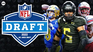 3 Round 2022 NFL Mock Draft w/ Highlights & Trades