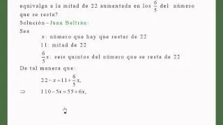 Problemas sobre ecuaciones fraccionarias de primer grado.. Baldor 145_3  👀😺