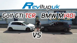 STAGE 1 GTI TCR VS STAGE 1 BMW M140i | REVITUP VERSUS