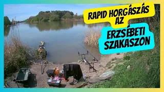 Rapid horgászás az Erzsébeti szakaszon.