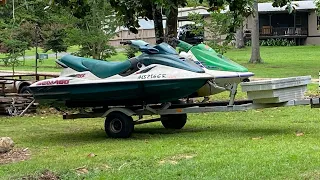 Seadoo Bombardier GTX 1995 and 1996 Jet Ski Overview