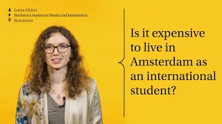 Is it expensive to live in Amsterdam as an international student? | ASK UvA