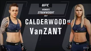 EA Sports UFC 3 - Joanne Calderwood vs Paige VanZant - Gameplay (HD) [1080p60FPS]