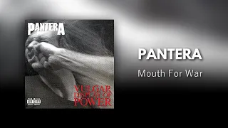 Pantera - Mouth For War (Drums and Bass Backing Track with Guitar Tabs)