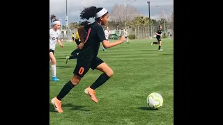 Natalia Ortiz 12U Soccer Highlights 2019-20 | Speed & Skills