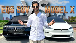 Tesla Model X vs Mercedes EQS SUV | Which Premium Electric SUV Wins?!