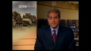 BBC News with George Alagiah - Chechnya, Euro 2000, Prescott, Ali - BBC1 12/12/1999 (VHS capture)