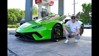 Lamborghini Huracan Performante Delivery First drive on DREAM SUPERCAR from Lamborghini Miami