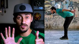 تعلم تثبيت الكرة على الرقبة - مهارات كروية فريستايل How to do Neck stall - Freestyle Football