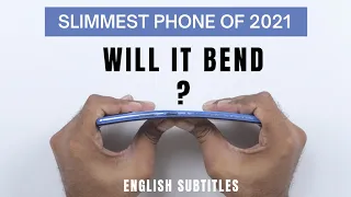 Slimmest Phone of 2021 - Mi 11 Lite Durability & Drop Test | English Subtitles