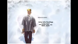 MEMORIES OF FORMER PRESIDENT OF GHANA JERRY JOHN RAWLINGS, || TRIBUTE || F5 DIGITAL MEDIA