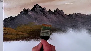 Golden Bleak | Landscape Painting | Easy for Beginners