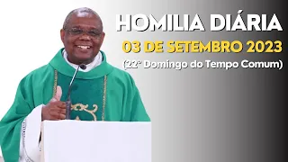 HOMILIA DIÁRIA (22º Domingo do Tempo Comum)