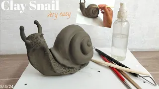New Clay Snail 🐌 Ideas Easy To Make