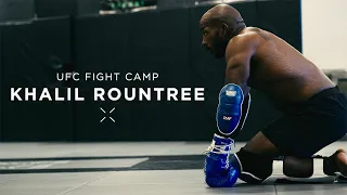 Khalil Rountree UFC Fight Camp Training