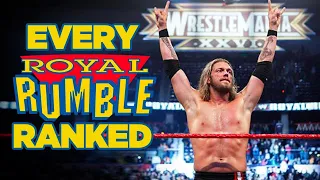 Ranking EVERY WWE Royal Rumble Match From Worst To Best