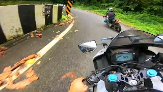 Hyper Riding On Hills🔥Pure Adrenaline Rush NS200 VS R15M 😰