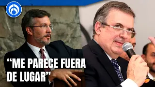 Ebrard está alegando un piso disparejo: John Ackerman