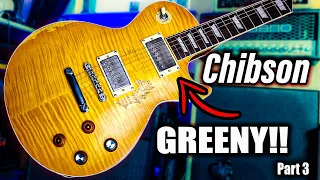 Modding a Chibson Greeny Les Paul. Not a $50,000 Gibson Kirk Hammett. Part 3