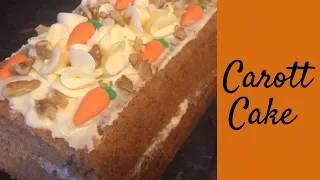 Classic & Simple carrot cake recipe :) Bake with me!