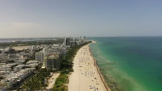 4K Miami Skyline Screensaver ┃ DJI Mavic 2 Pro