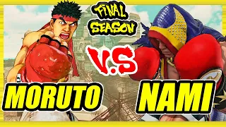 SFV CE 🔥 Moruto (Ryu) vs Nami (Balrog) 🔥 Ranked Set 🔥 Street Fighter 5