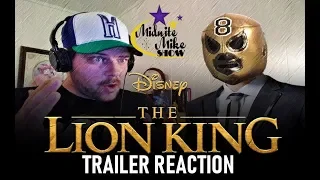 LION KING (2019) TRAILER REACTION!