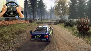 Subaru Impreza WRX STI 2001 - Dirt Rally 2.0 ( Finland ) | Thrustmaster TMX pro