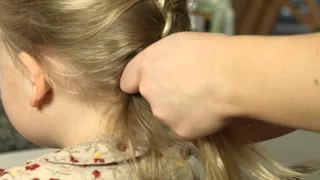 One Minute Children's Hair Tutorial - The French Plait Braid