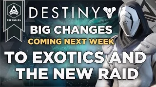 Destiny: Big Changes Coming Next Week In The Dark Below To Exotic Weapons And The New Raid