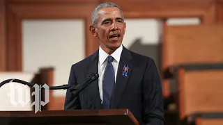 Obama calls for ending Senate filibuster to expand voting rights