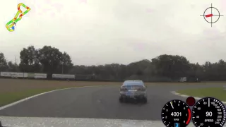 Macan Turbo at Circuit Zolder in the Rain - 7 October 2015