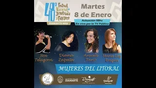 Mujeres Del Litoral - 48º Festival Nacional de Jineteada y Folclore Diamante