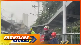 Ilang motorcylcle rider, hindi na sumisilong sa mga overpass at footbridge sa EDSA