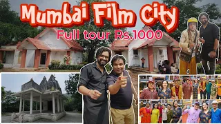 Film city mumbai tour | live shooting | bollywood ka Kala Sach 😱 | film city mumbai