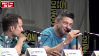 Andy Serkis Gollum Voice at The Hobbit 3 Comic Con Panel